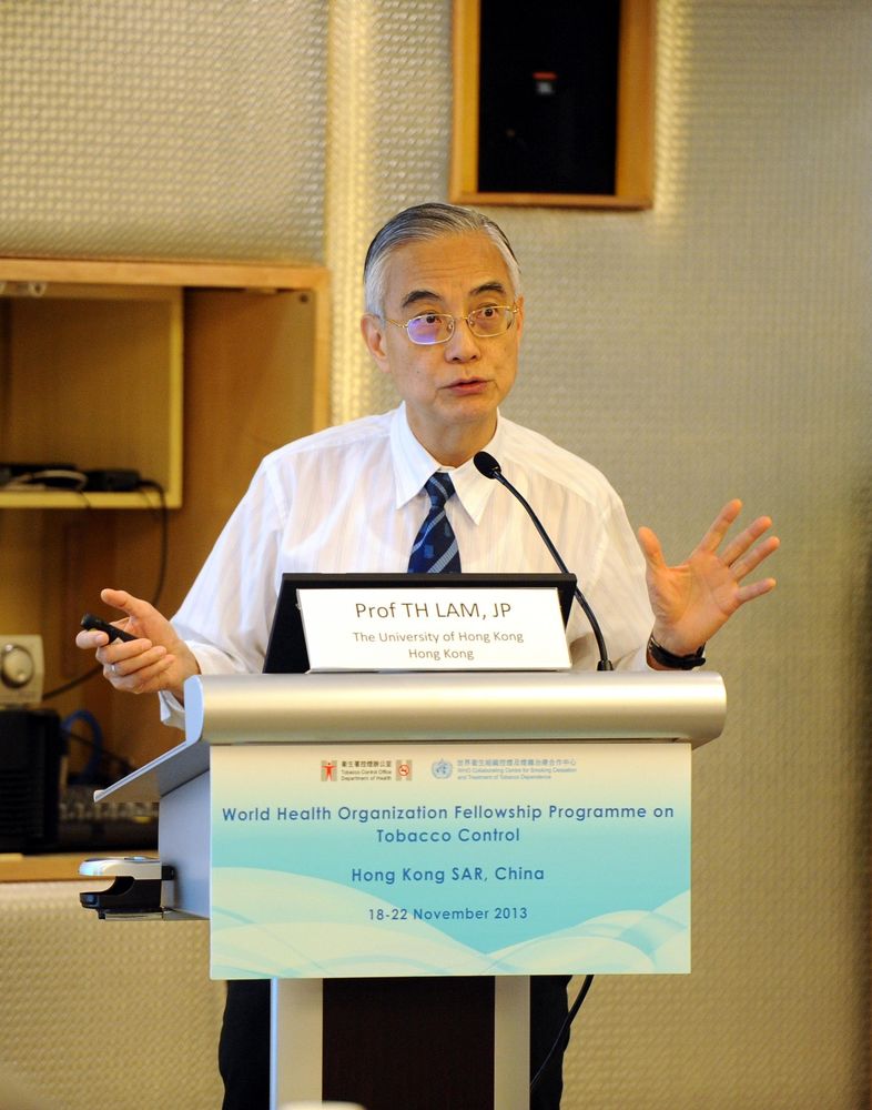 Presentation by Professor TH Lam