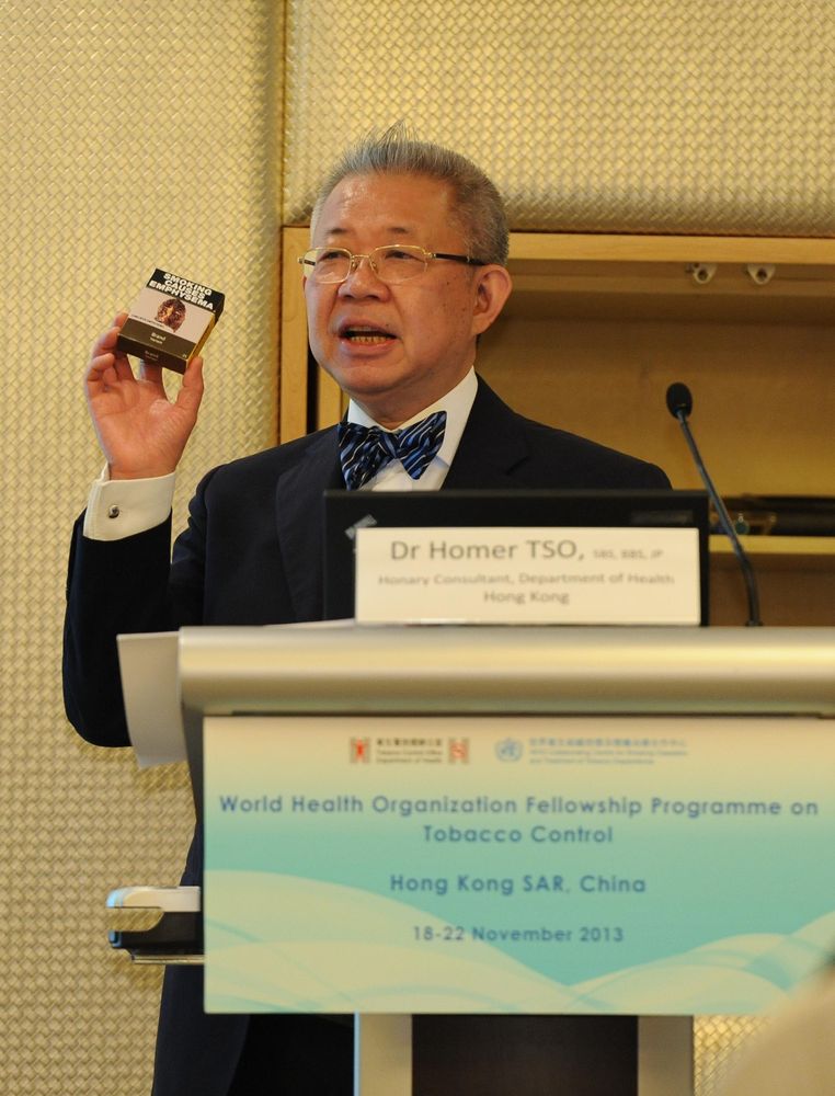 Presentation by Dr Homer Tso